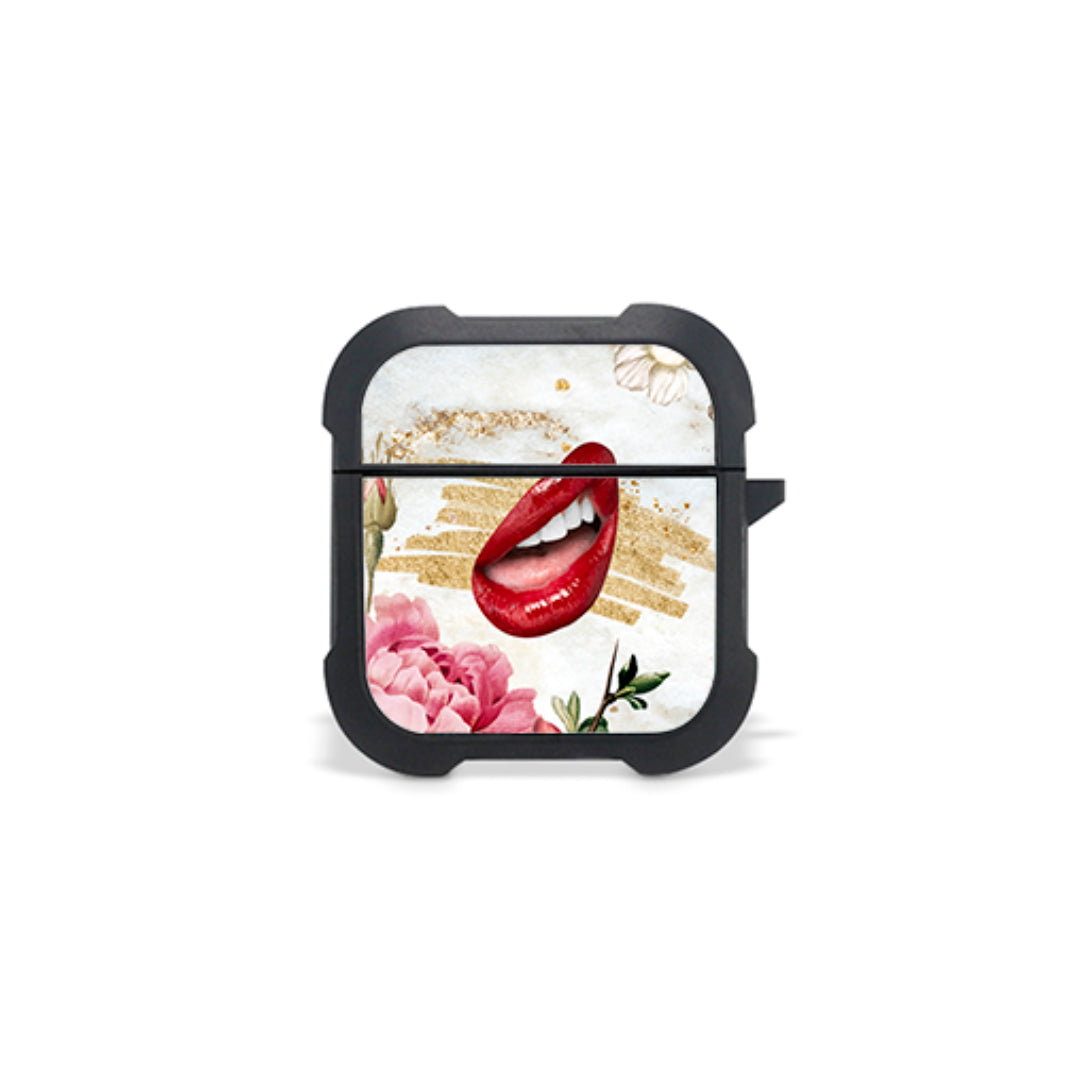 Red Lips - Airpods 1, 2 Θήκη