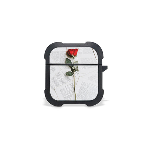 Red Rose - Airpods 1, 2 Θήκη