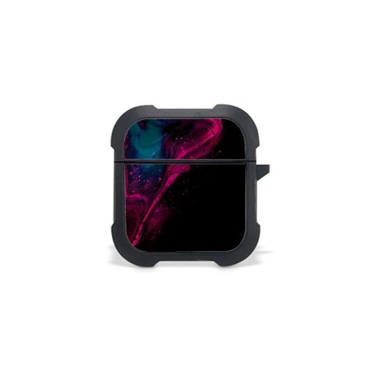 Watercolor Pink Black - Airpods 1, 2 Θήκη