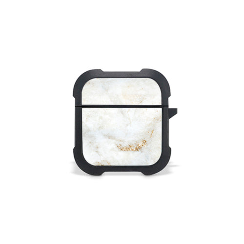White Gold Marble - Airpods 1, 2 Θήκη