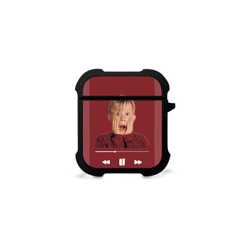 Xmas Alone Music - Airpods 1, 2 Θήκη