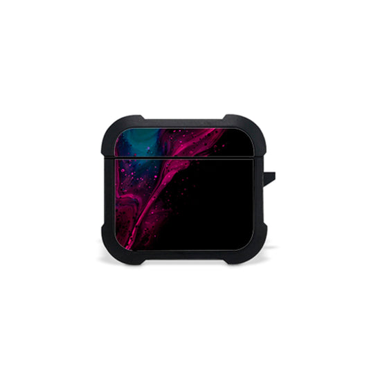 Watercolor Pink Black - Airpods 3 Θήκη