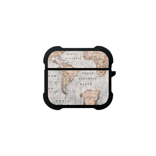 World Map - Airpods 3 Θήκη