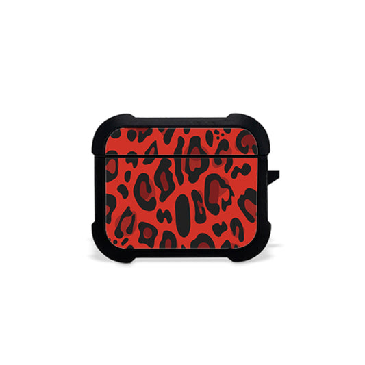 Animal Red Leopard - Airpods Θήκη