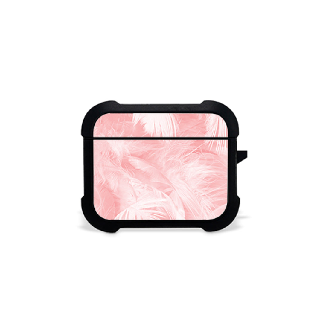 Boho Pink Feather - Airpods Θήκη