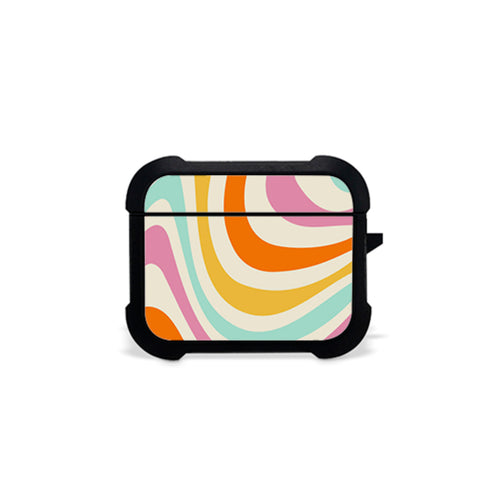 Colourful Waves - Airpods Θήκη