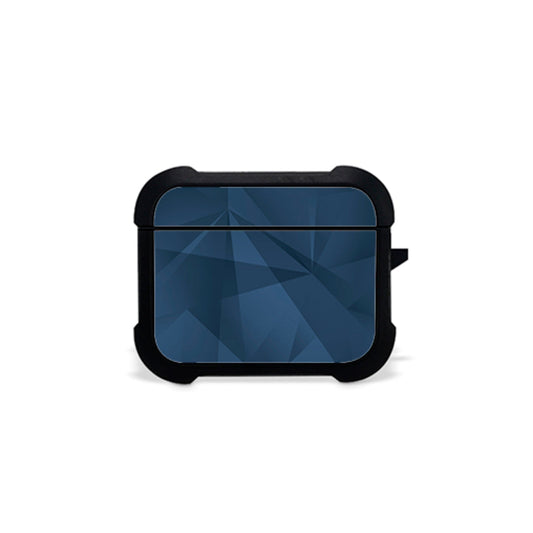 Geometric Blue Abstract - Airpods Θήκη