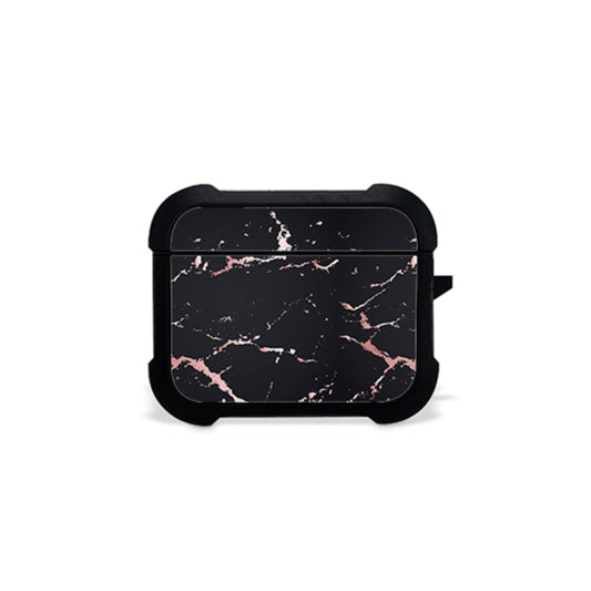 Marble Black Rosegold - Airpods Θήκη