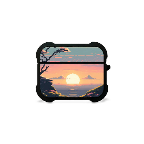Pixel Sunset - Airpods Θήκη