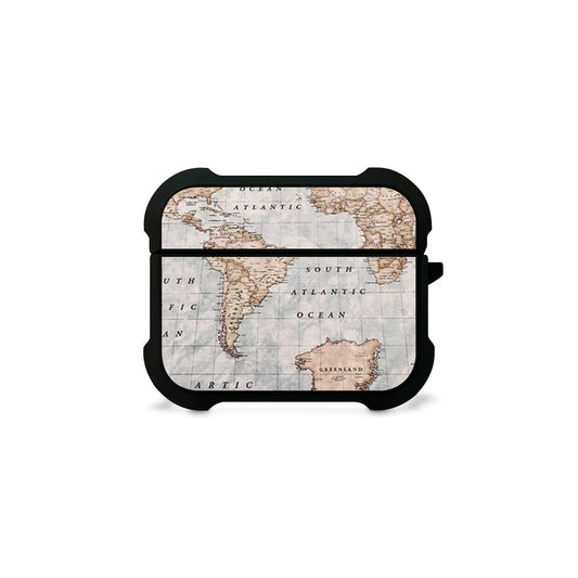World Map - Airpods Θήκη