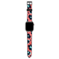 Thumbnail for Λουράκι Smartwatch με χρώμα Animal Pink Leopard – Smartfits