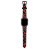 Thumbnail for Λουράκι Smartwatch με χρώμα Animal Red Leopard – Smartfits