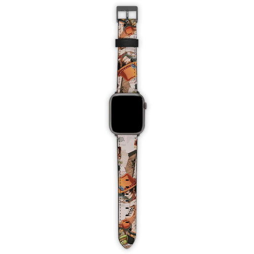 Λουράκι 20mm Samsung / Huawei / Honor / Xiaomi / Garmin με χρώμα Anime Collage – Smartfits