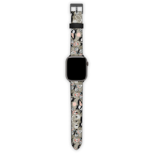 Λουράκι Apple Watch 38/40/41mm με χρώμα Boho Butterflies – Smartfits