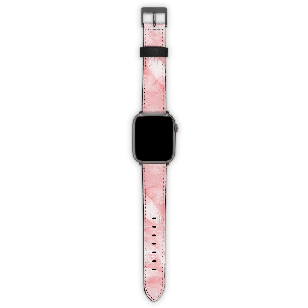 Λουράκι 20mm Samsung / Huawei / Honor / Xiaomi / Garmin με χρώμα Boho Pink Feather – Smartfits