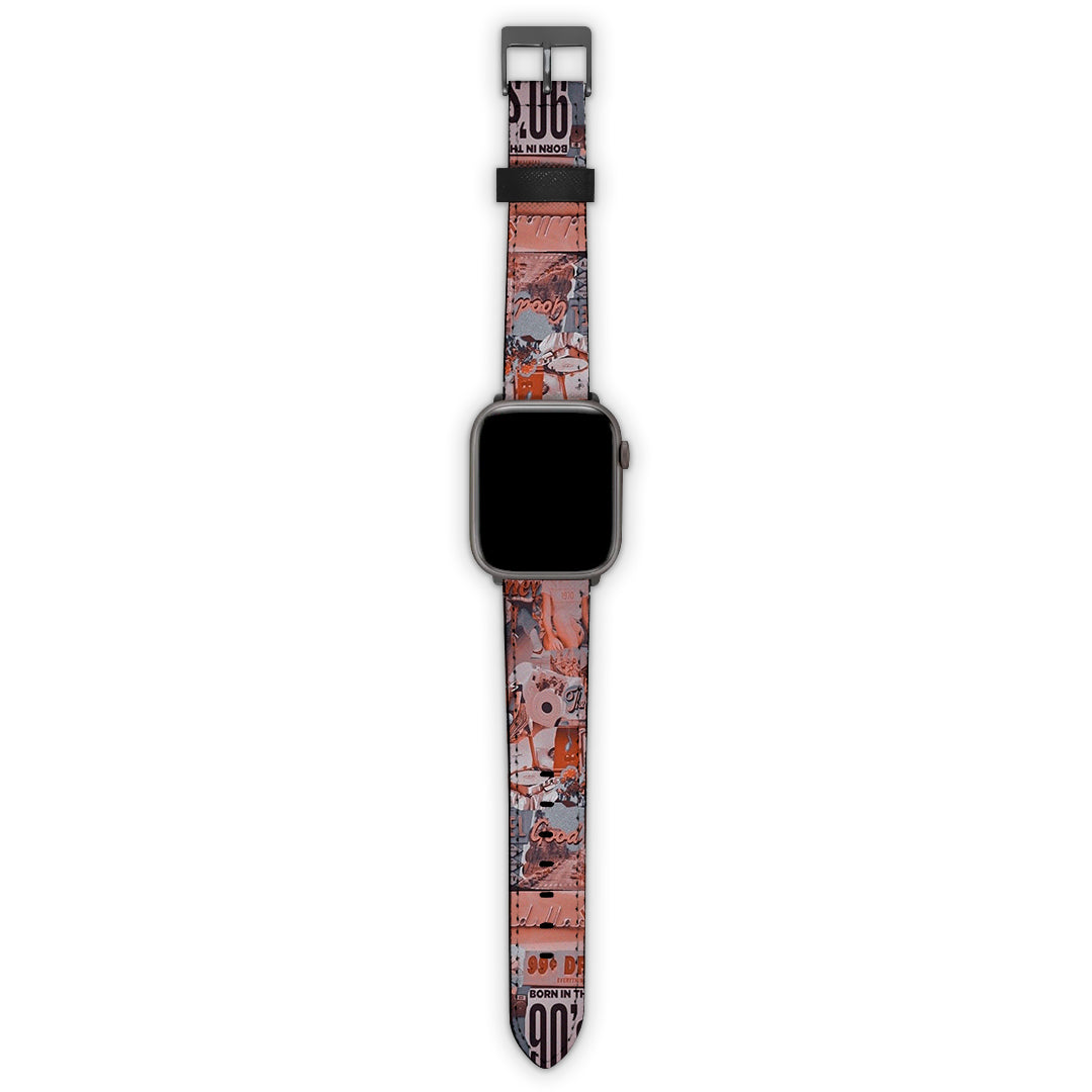 Λουράκι Smartwatch με χρώμα Born In 90s – Smartfits