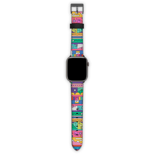 Λουράκι Apple Watch 42/44/45/49mm με χρώμα Bubbles Soap – Smartfits