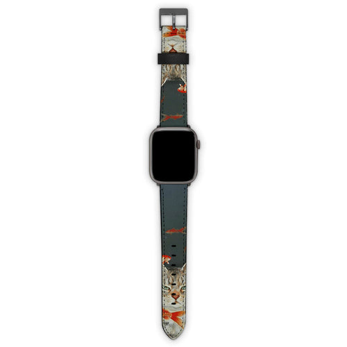 Λουράκι Apple Watch 42/44/45/49mm με χρώμα Cat Goldfish – Smartfits