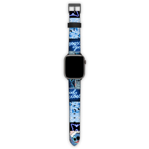 Λουράκι Apple Watch 38/40/41mm με χρώμα Collage Good Vibes – Smartfits