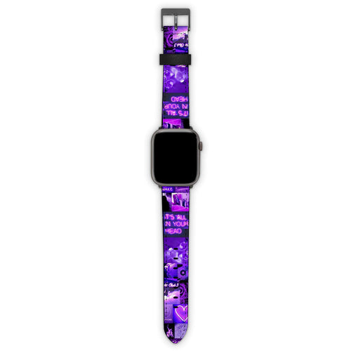 Λουράκι 20mm Samsung / Huawei / Honor / Xiaomi / Garmin με χρώμα Collage Stay Wild – Smartfits