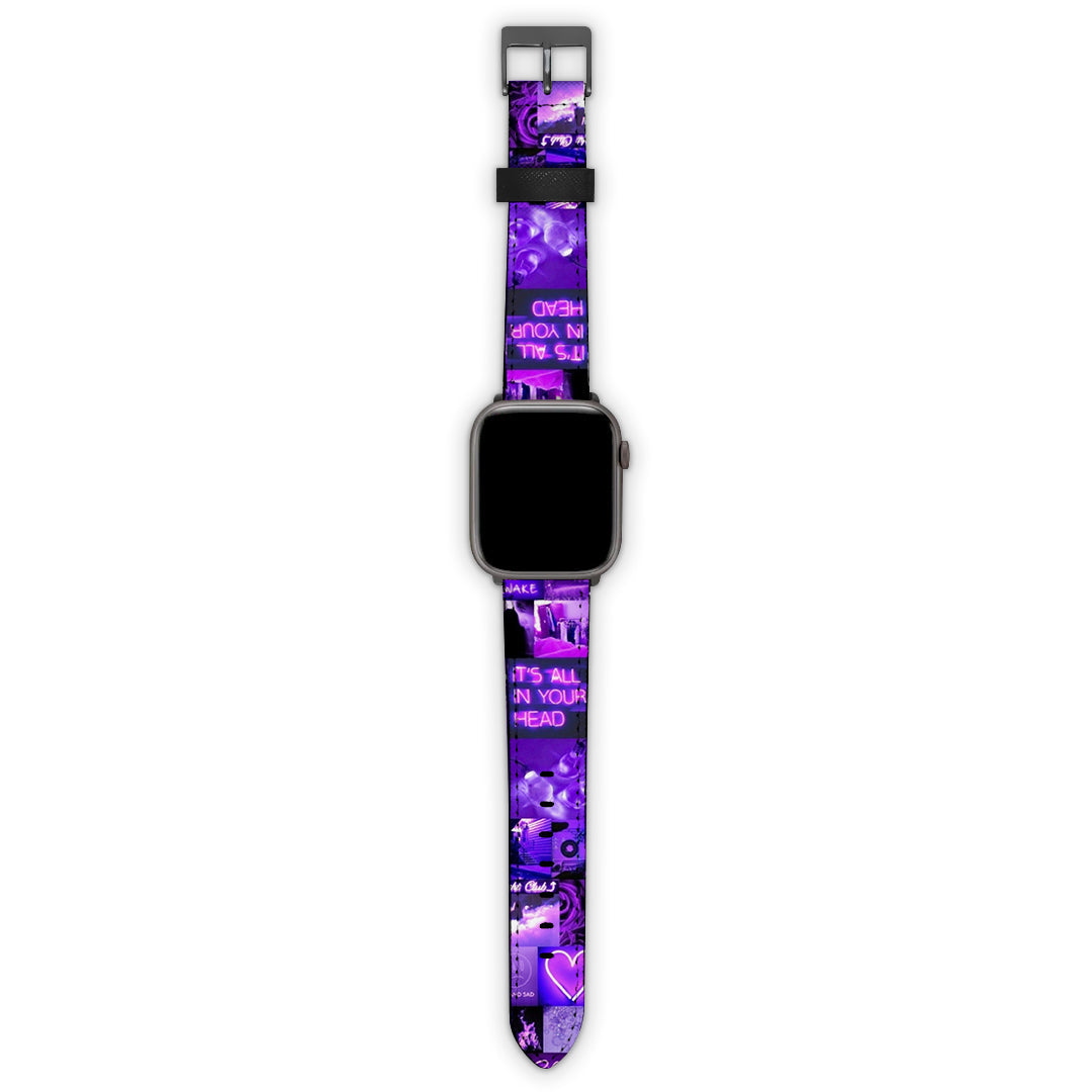 Λουράκι Apple Watch 42/44/45/49mm με χρώμα Collage Stay Wild – Smartfits