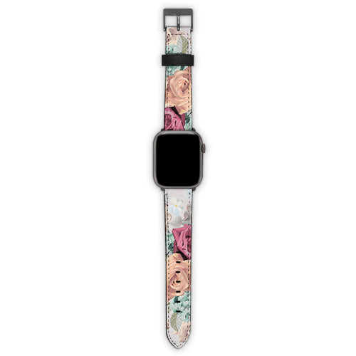 Λουράκι 20mm Samsung / Huawei / Honor / Xiaomi / Garmin με χρώμα Floral Bouquet – Smartfits