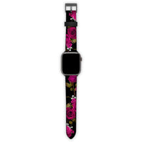 Thumbnail for Λουράκι Smartwatch με χρώμα Flower Red Roses – Smartfits