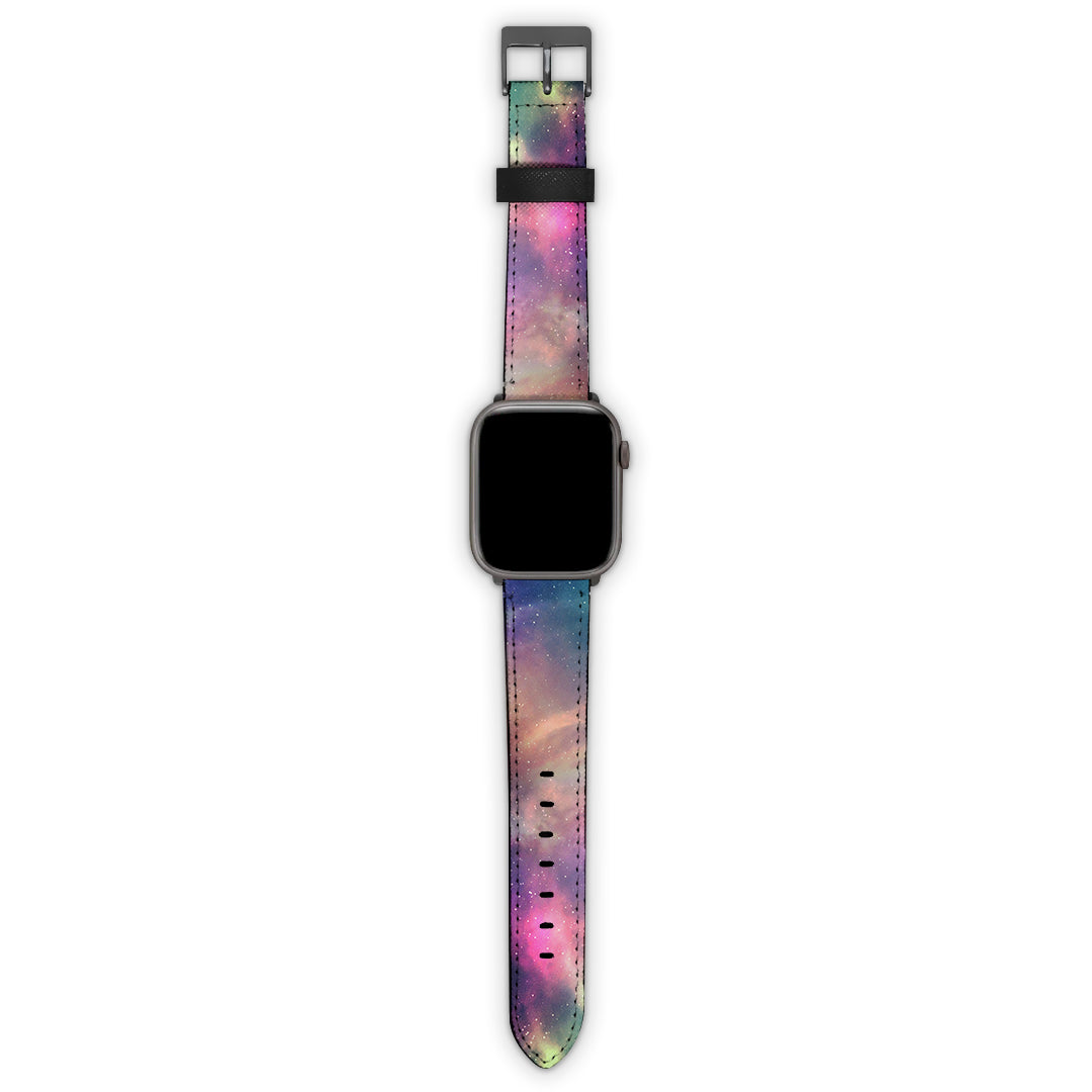 Λουράκι Apple Watch 42/44/45/49mm με χρώμα Galaxy Rainbow – Smartfits