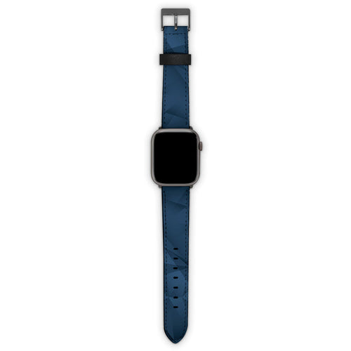 Λουράκι Apple Watch 38/40/41mm με χρώμα Geometric Blue Abstract – Smartfits