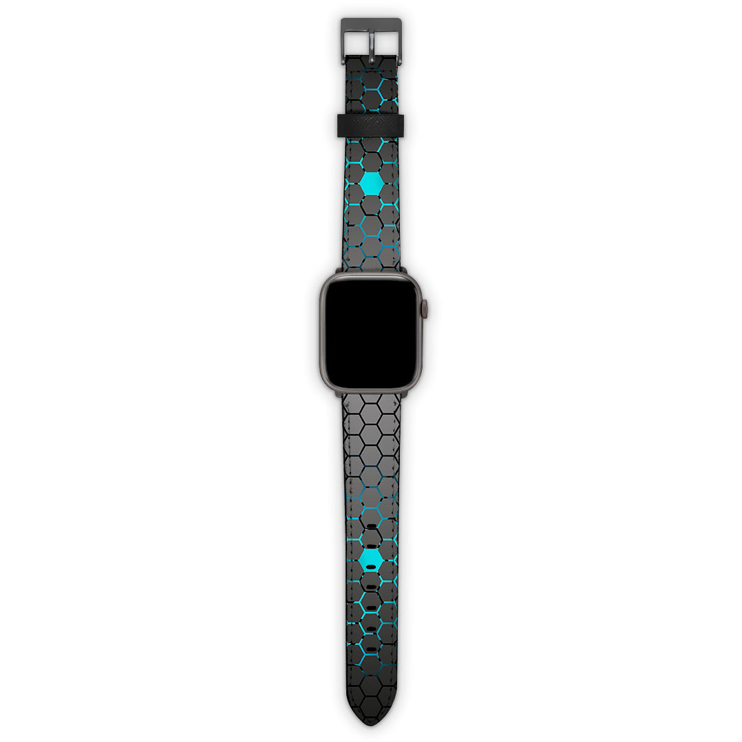 Λουράκι Smartwatch με χρώμα Geometric Hexagonal – Smartfits