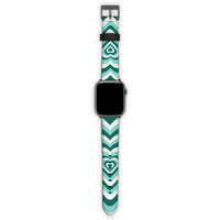 Thumbnail for Λουράκι Smartwatch με χρώμα Green Hearts – Smartfits