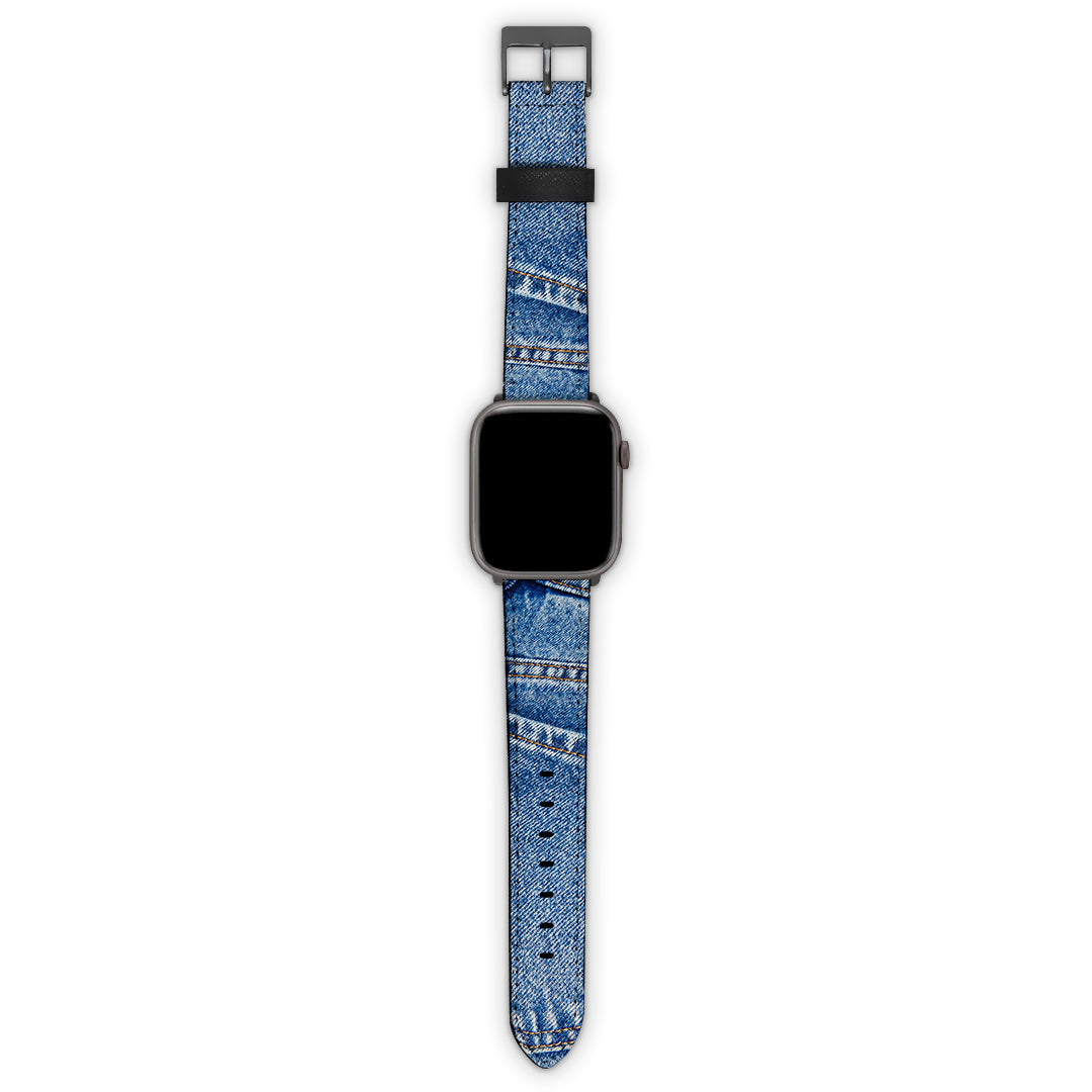 Λουράκι Smartwatch με χρώμα Jeans Pocket – Smartfits