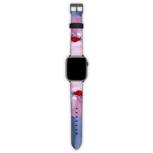 Λουράκι Apple Watch 38/40/41mm με χρώμα Ladybug Flower – Smartfits