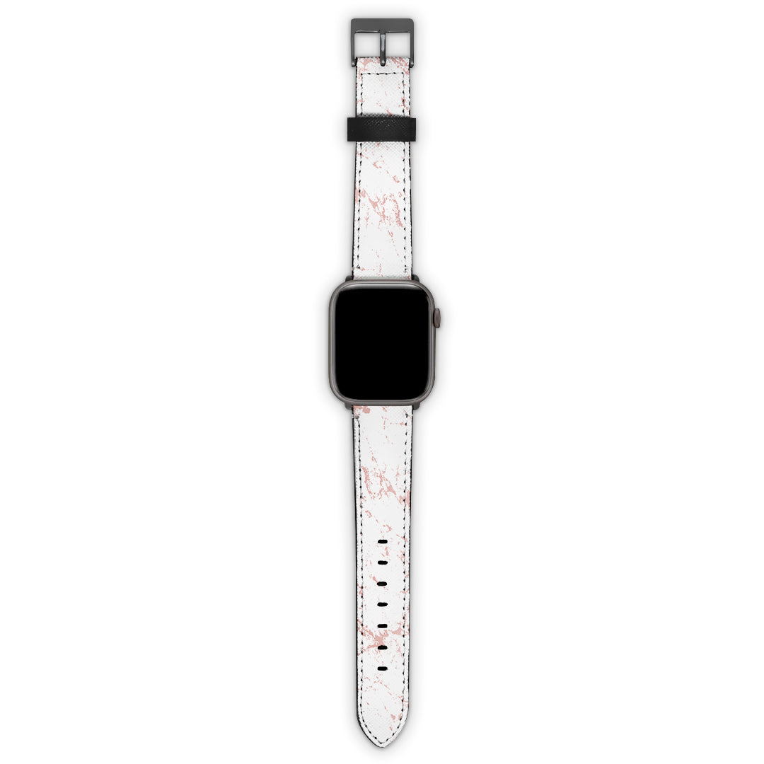 Λουράκι 20mm Samsung / Huawei / Honor / Xiaomi / Garmin με χρώμα Marble Pink Splash – Smartfits