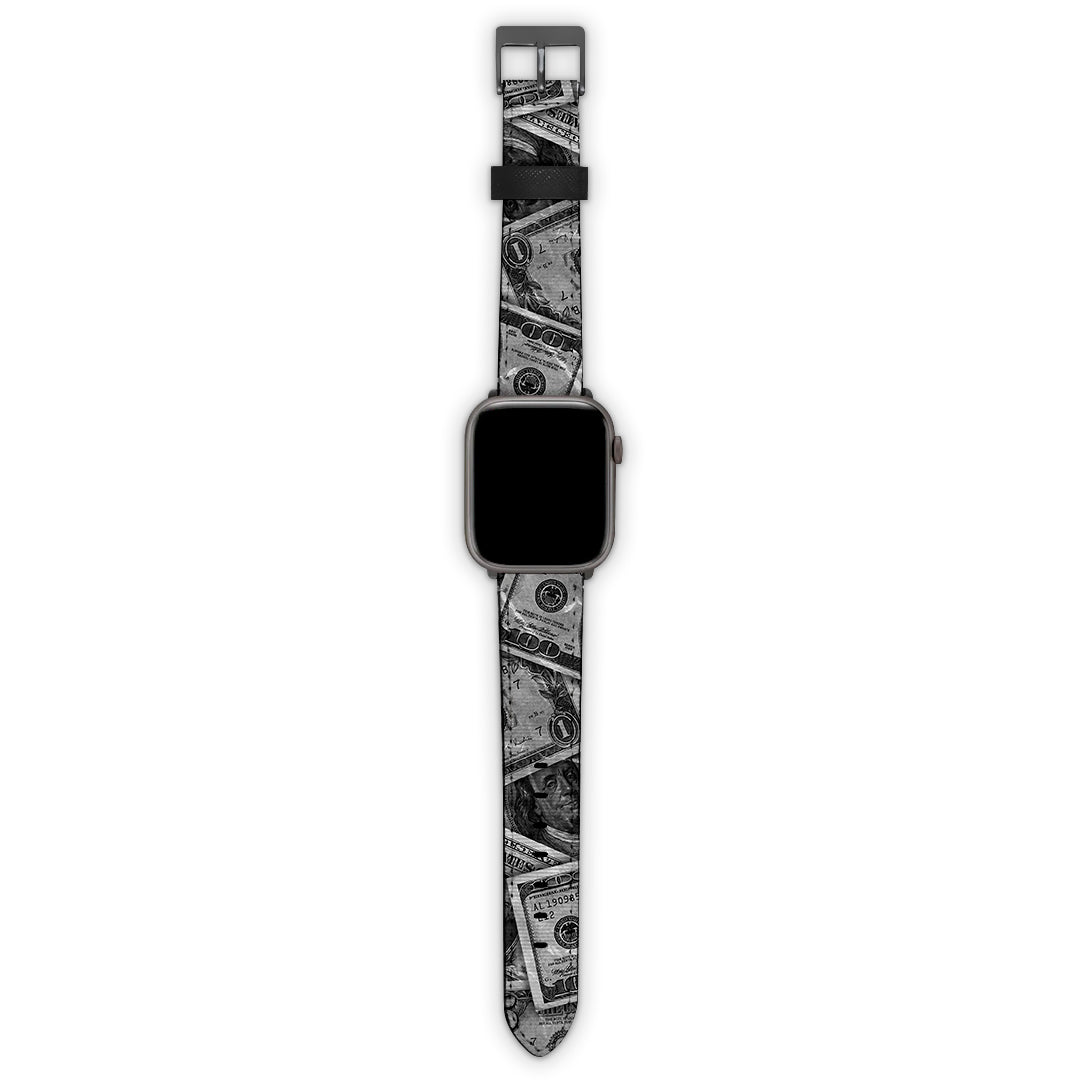 Λουράκι Apple Watch 38/40/41mm με χρώμα Money Dollars – Smartfits