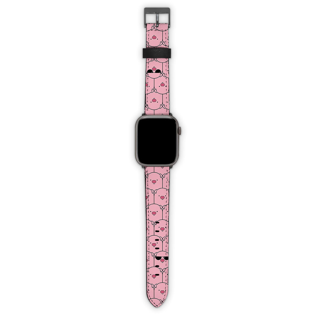 Λουράκι Apple Watch 42/44/45/49mm με χρώμα Pig Glasses – Smartfits