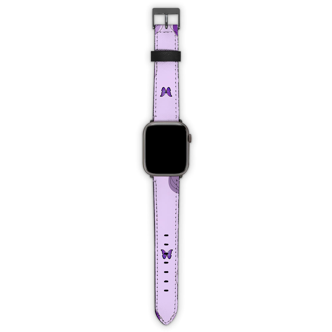Λουράκι Smartwatch με χρώμα Purple Mariposa – Smartfits