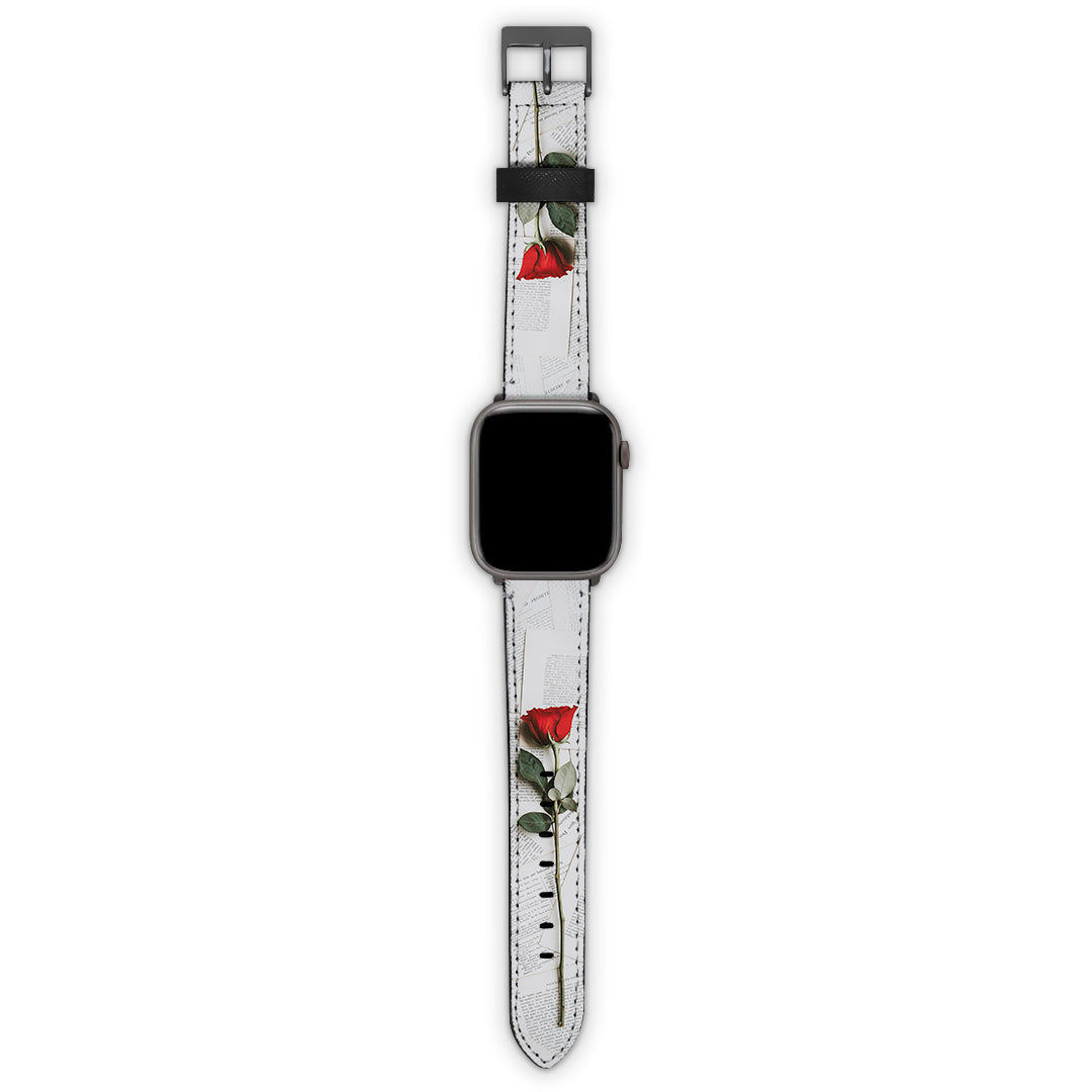 Λουράκι Smartwatch με χρώμα Red Rose – Smartfits