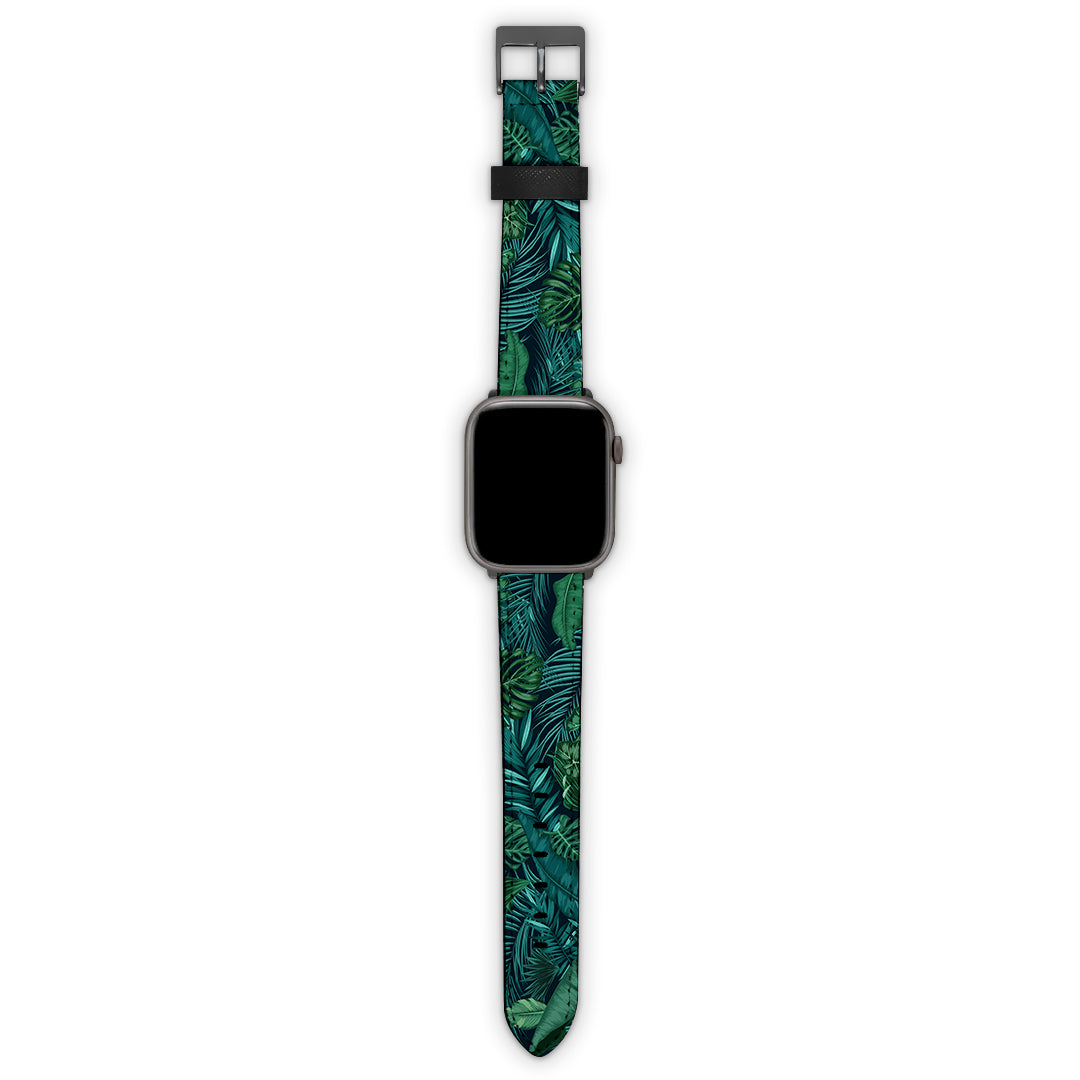 Λουράκι 20mm Samsung / Huawei / Honor / Xiaomi / Garmin με χρώμα Tropic Leaves – Smartfits