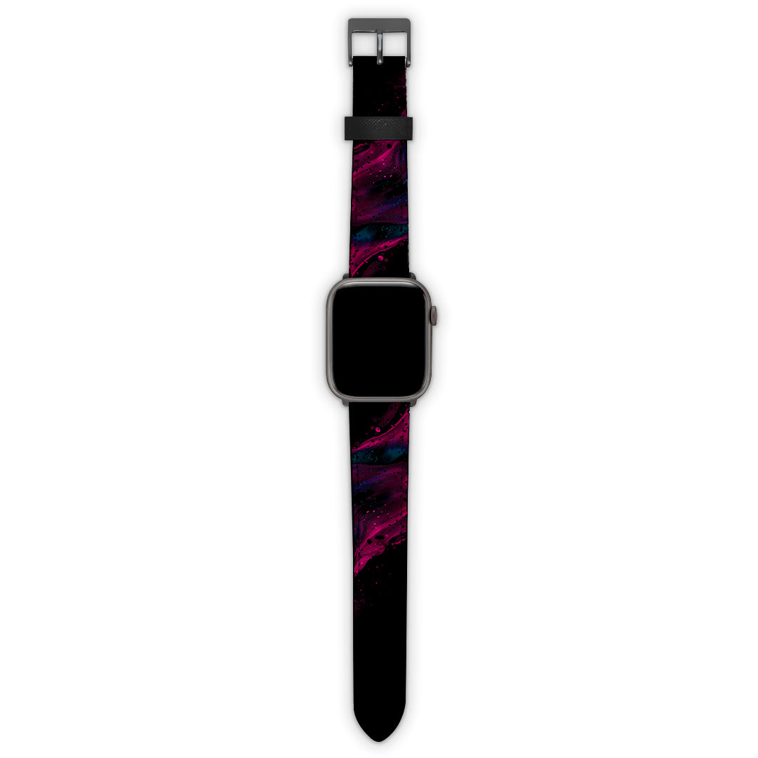 Λουράκι Smartwatch με χρώμα Watercolor Pink Black – Smartfits