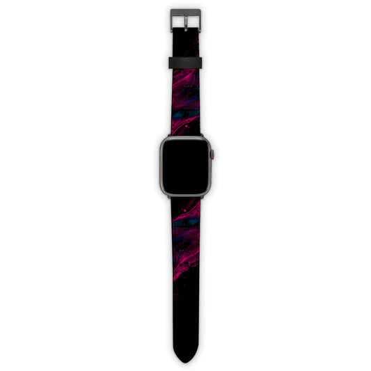 Λουράκι Smartwatch με χρώμα Watercolor Pink Black – Smartfits