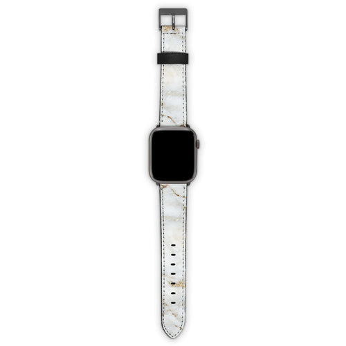 Λουράκι 20mm Samsung / Huawei / Honor / Xiaomi / Garmin με χρώμα White Gold Marble – Smartfits