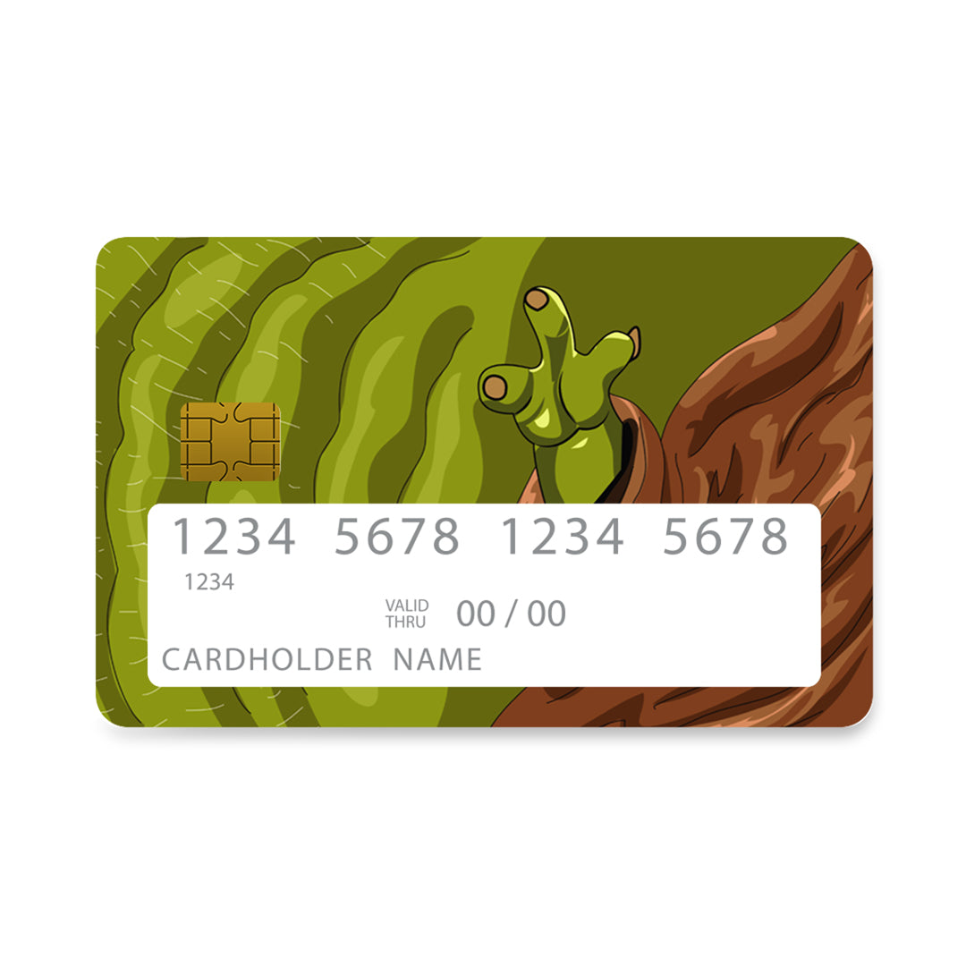 Επικάλυψη Τραπεζικής Κάρτας σε σχέδιο Baby Force σε λευκό φόντο