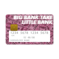 Thumbnail for Επικάλυψη Τραπεζικής Κάρτας σε σχέδιο Big Bank Take σε λευκό φόντο