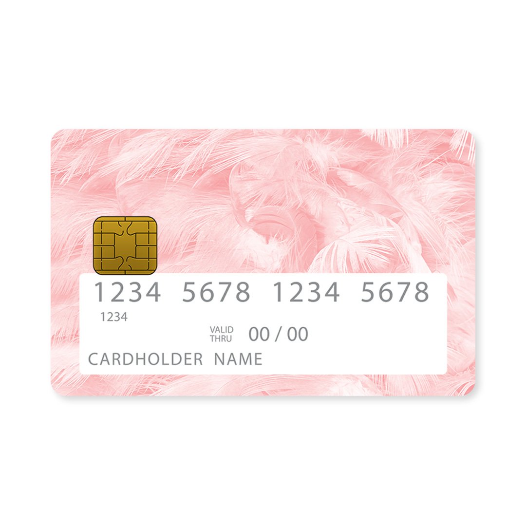 Pink Feather Boho - Επικάλυψη Κάρτας