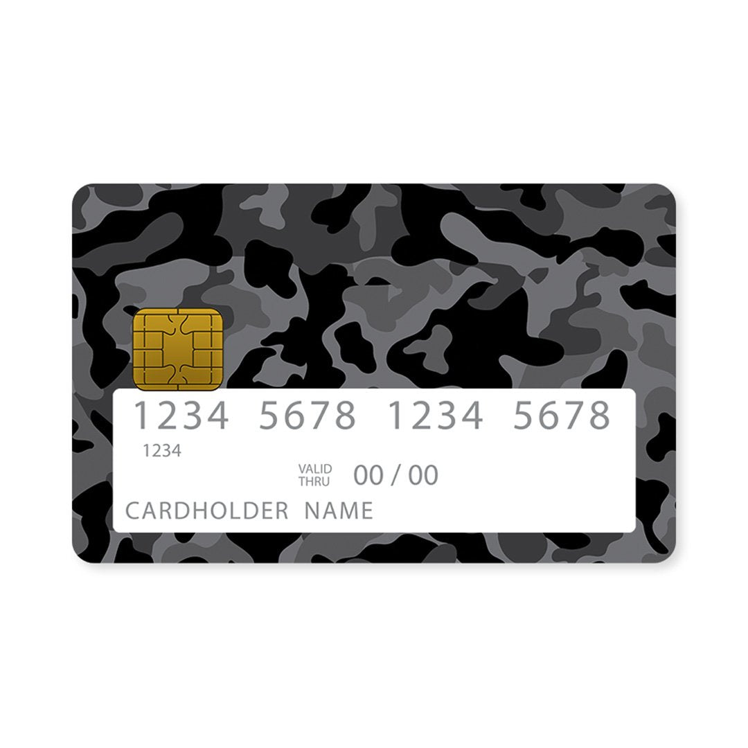 Black Camo - Επικάλυψη Κάρτας
