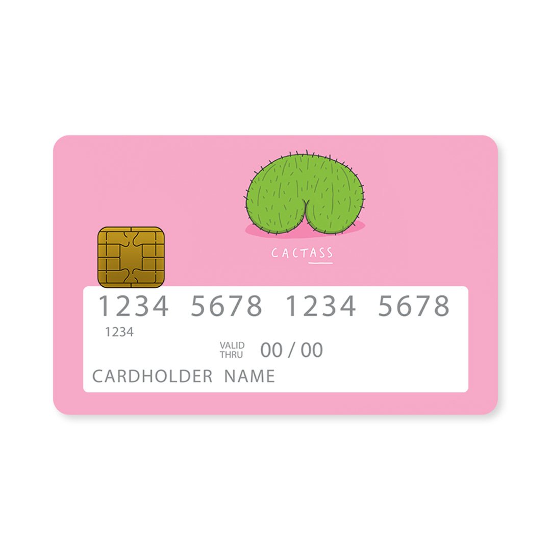 Cactus Funny - Επικάλυψη Κάρτας