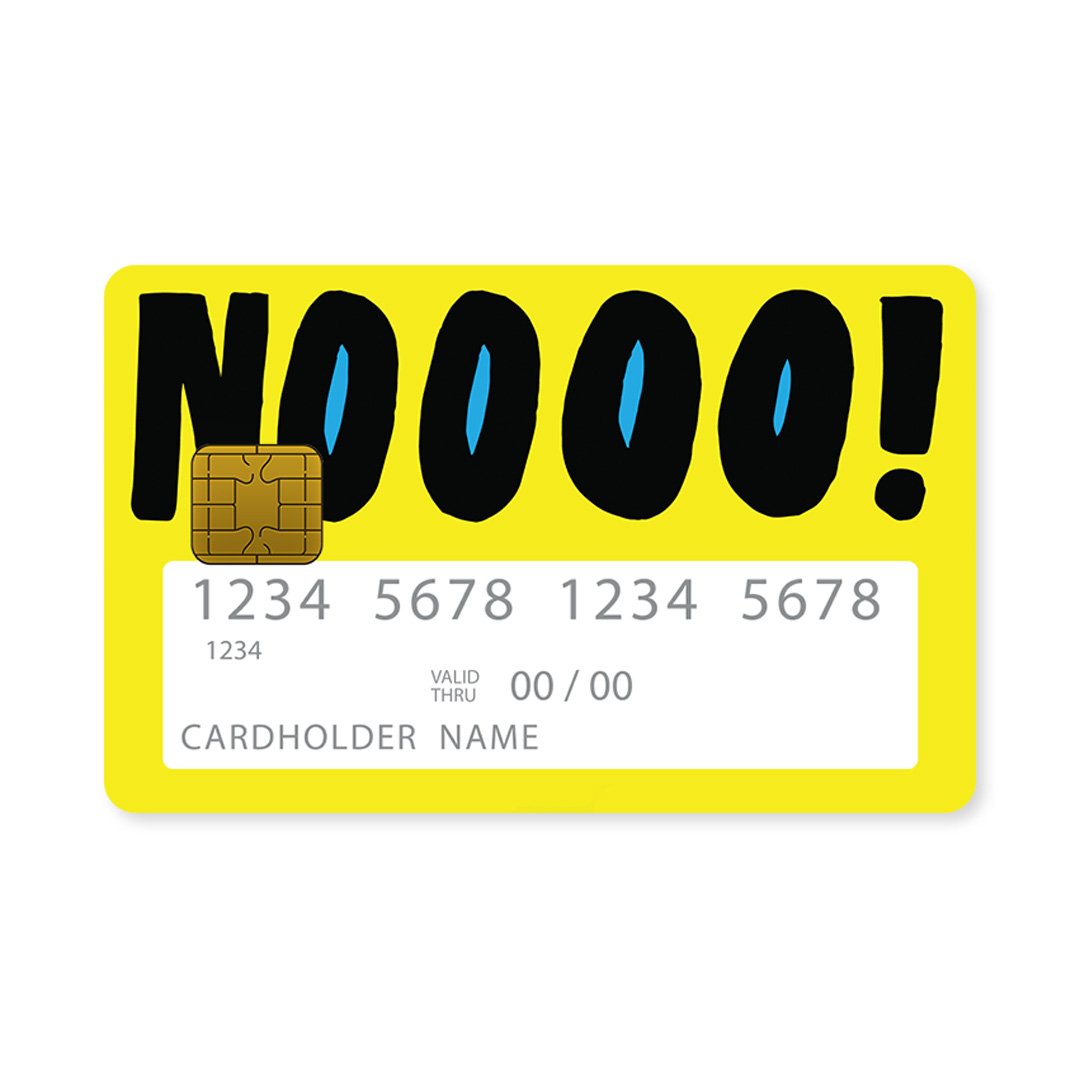 NOOOO Funny - Επικάλυψη Κάρτας