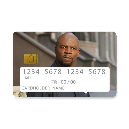 Επικάλυψη Τραπεζικής Κάρτας σε σχέδιο Terry Funny σε λευκό φόντο