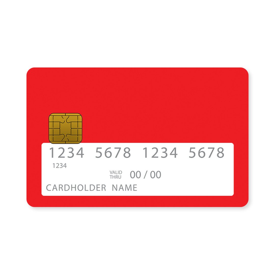 Red Color - Επικάλυψη Κάρτας